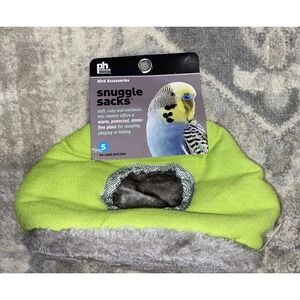 Prevue Small Snuggle Sack Green For Small Bird Birds Cage